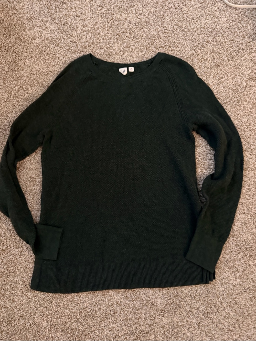 Gap Women’s Dark Green Crewneck Sweater